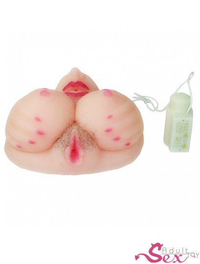 Realistic 3 in 1 Vagina Mouth Breast - adultsextoy.in