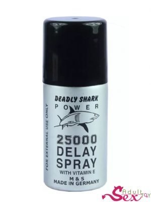 Deadly Shark 25000 Delay Spray for Men - adultsextoy.in