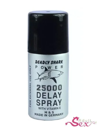 Deadly Shark 25000 Delay Spray for Men - adultsextoy.in