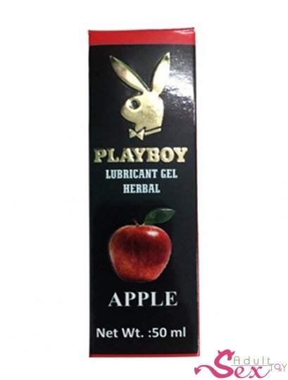 Playboy Lubricant Water Based Gel – Apple Flavoured - adultsextoy.in