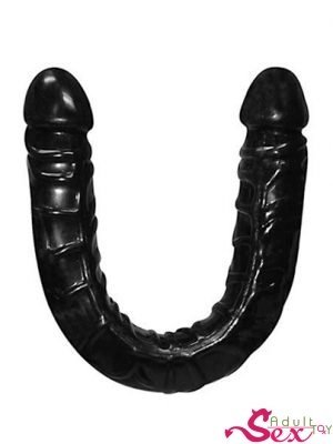 Double Dong Ultra Black-adultsextoy.in
