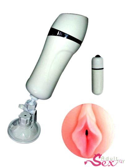 Vibrating Male Fleshlight Masturbator Device With Suction-adultsextoy.in