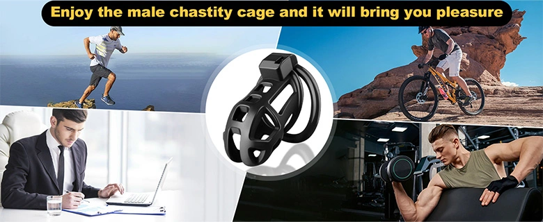 High-quality chastity cage designed for security, comfort, and long-term wear.