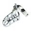 Penis Chastity Cage Lock Device Stainless Steel-adultsextoy.in